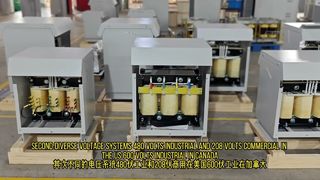 UL Certified 25KVA Multi-Tap Dry-Type Three-Phase Transformer 480/208V & Custom Voltage Below 600V
