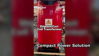Ship out Cast Coil Transformer