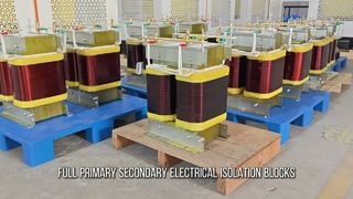 45KVA 2-Phase Isolation Transformer 360V Step Down to 150V