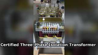 Leilang UL 1561 Certified Three-Phase Isolation Transformer,Real Product Shot, 360° Ultra HD Display